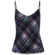 Nebula Dolce Plaid Tank