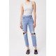 Tulle High Rise Relaxed Tapered Jean