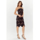 South Woven Lace Tube Dress