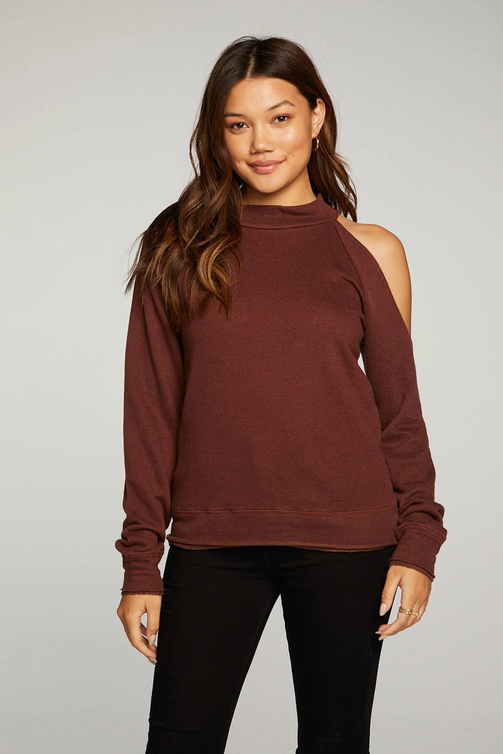 Tendre Calma Shoulder Sweatshirt