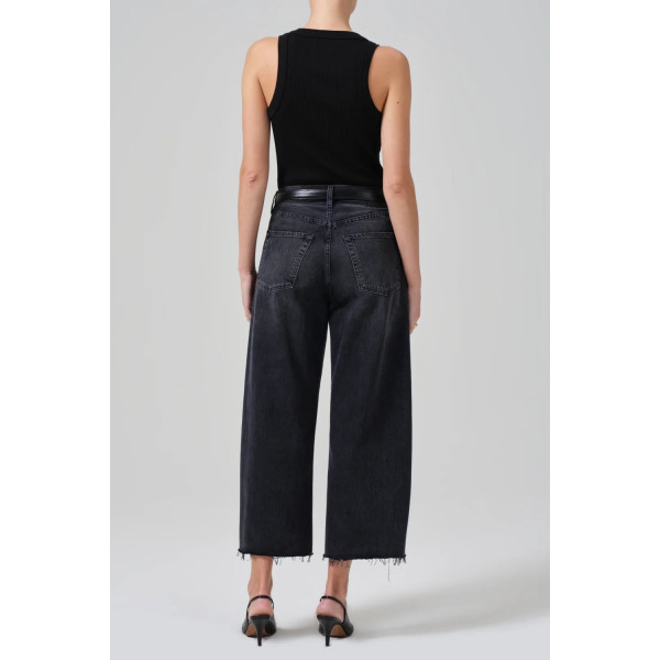 Eon Grâce Raw Hem Crop Jean