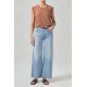 Onde Crop Wide Leg Jean