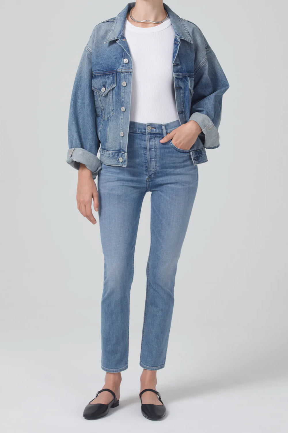 Resplandor 27 High Rise Straight