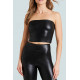 Nox Leather Tube Top
