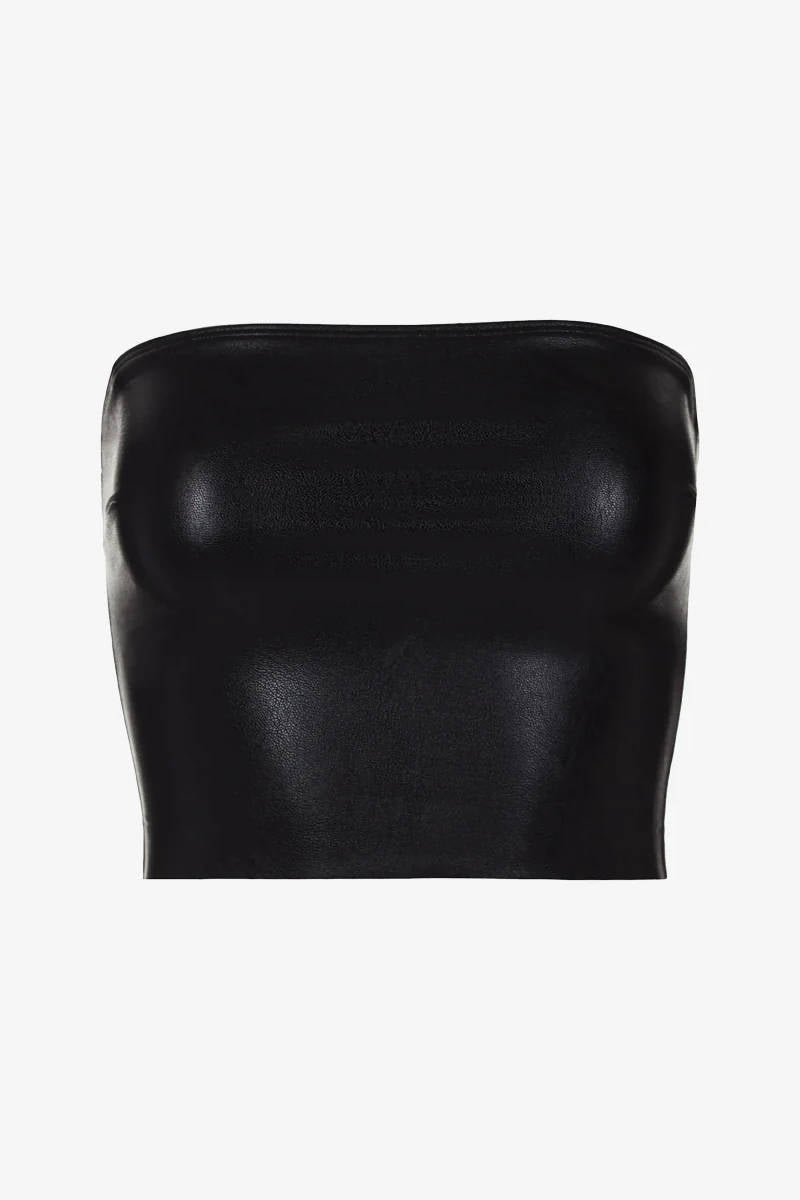 Nox Leather Tube Top