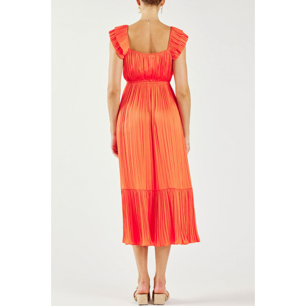 Symphony Sleeve Midi Dress