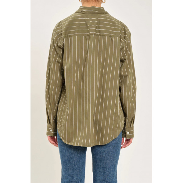 Fortuna Boyfriend Button Up Shirt