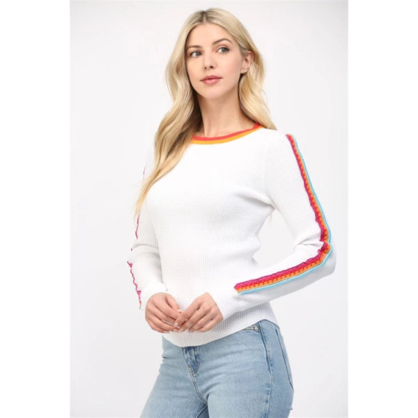 Sueño Trim Knit Top