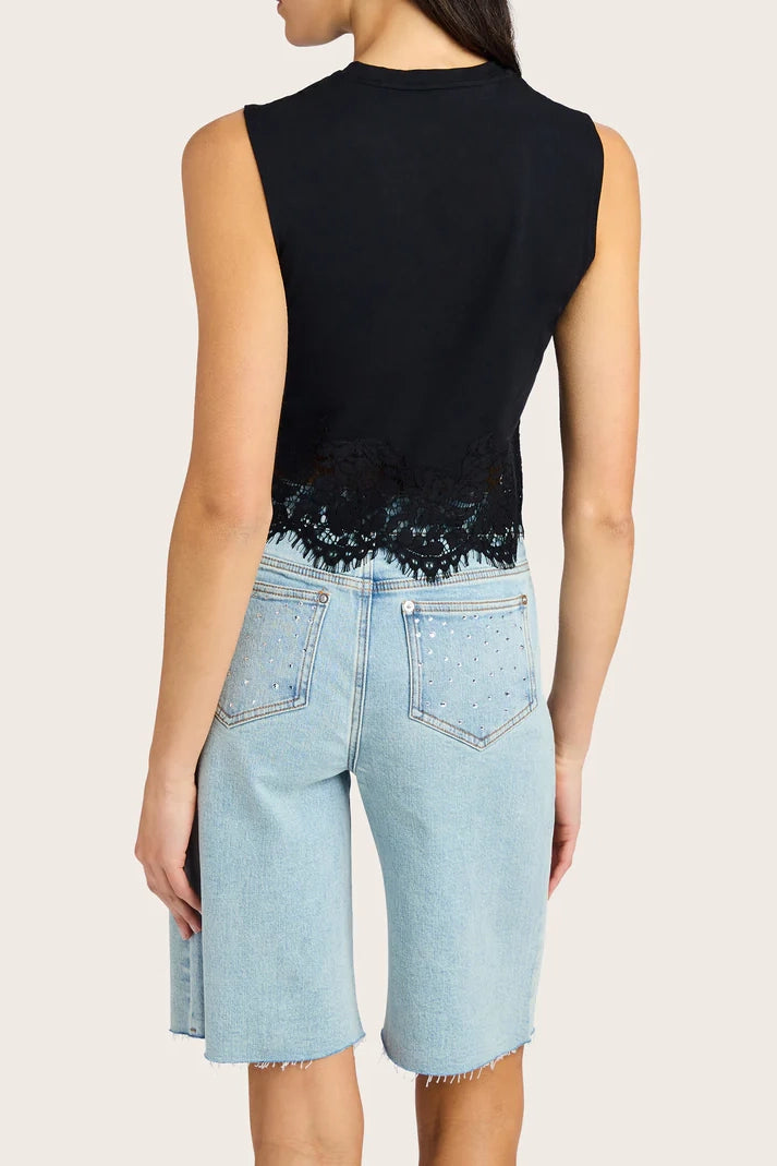 Tesoro Lace Mix Top