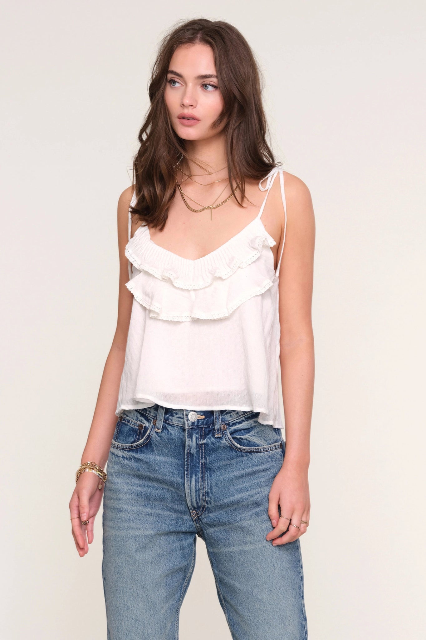 Mist Ruffle Cami