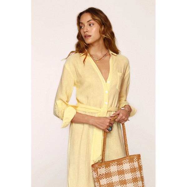 Topacio Button Down Dress