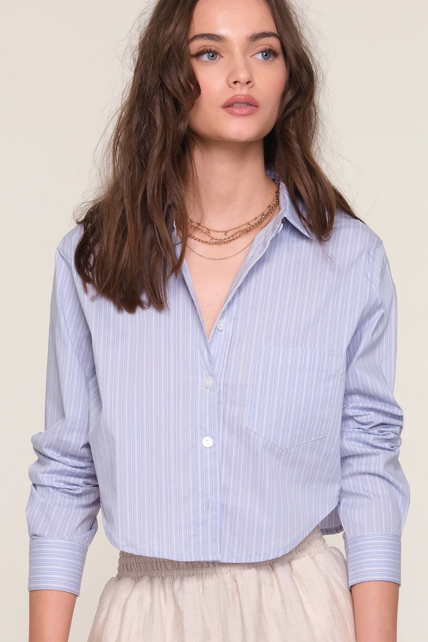 Anima Vibe Crop Shirt