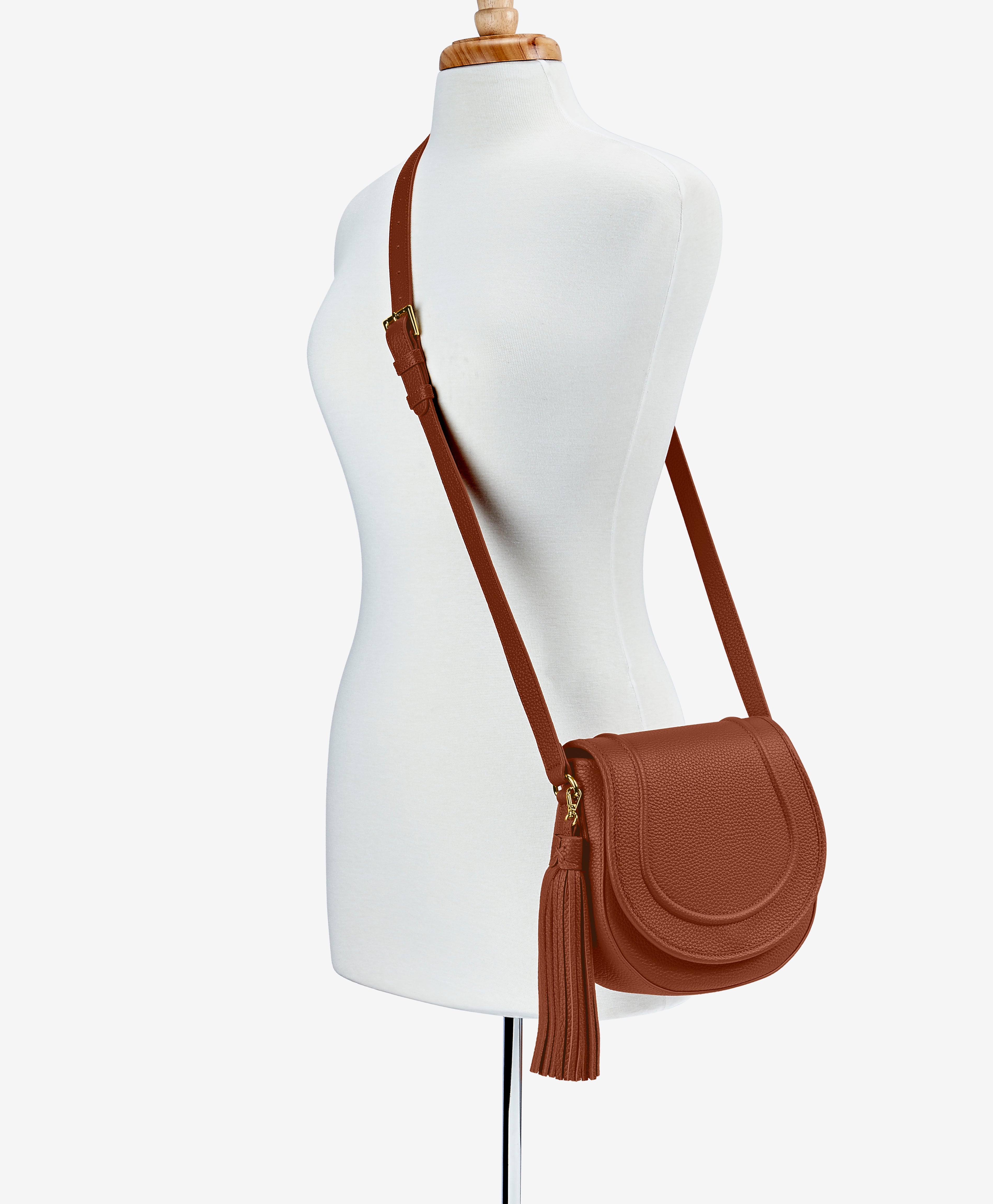 Suede Joie Saddle Bag
