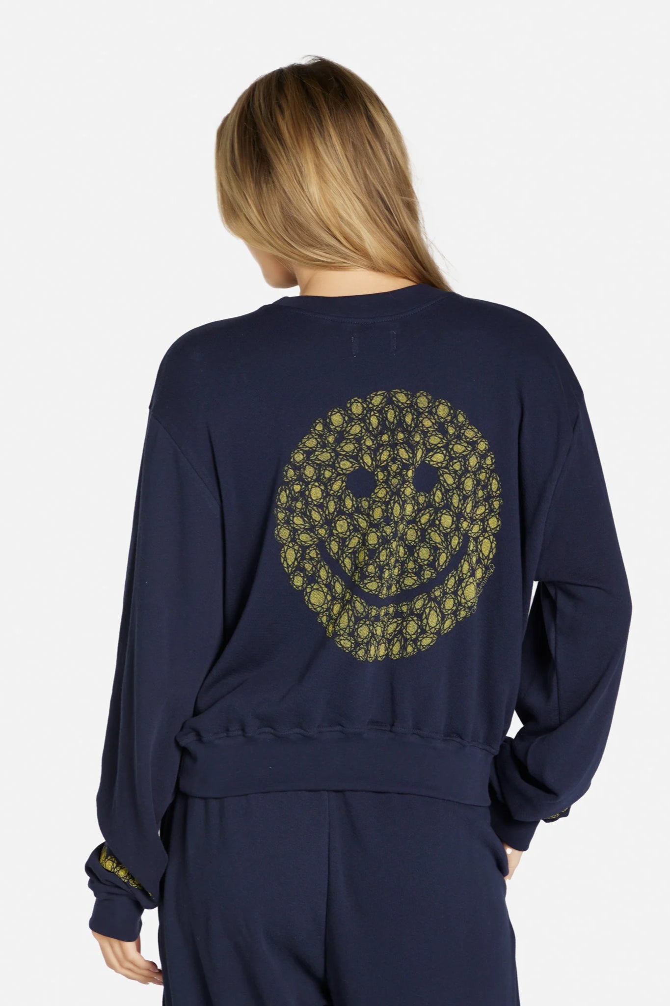 Castle Diamond Happy Face Sweat Shirt
