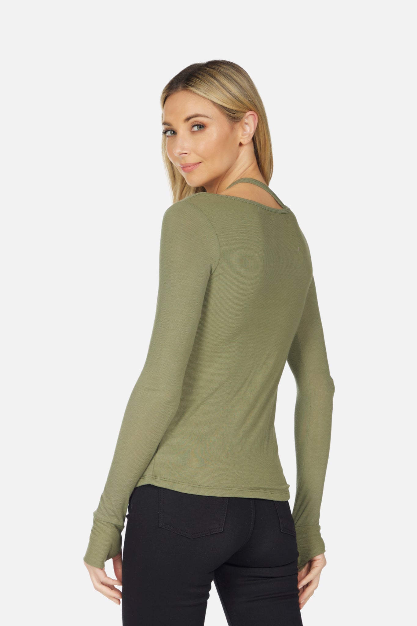 Smeraldo Rib Asymmetric Top