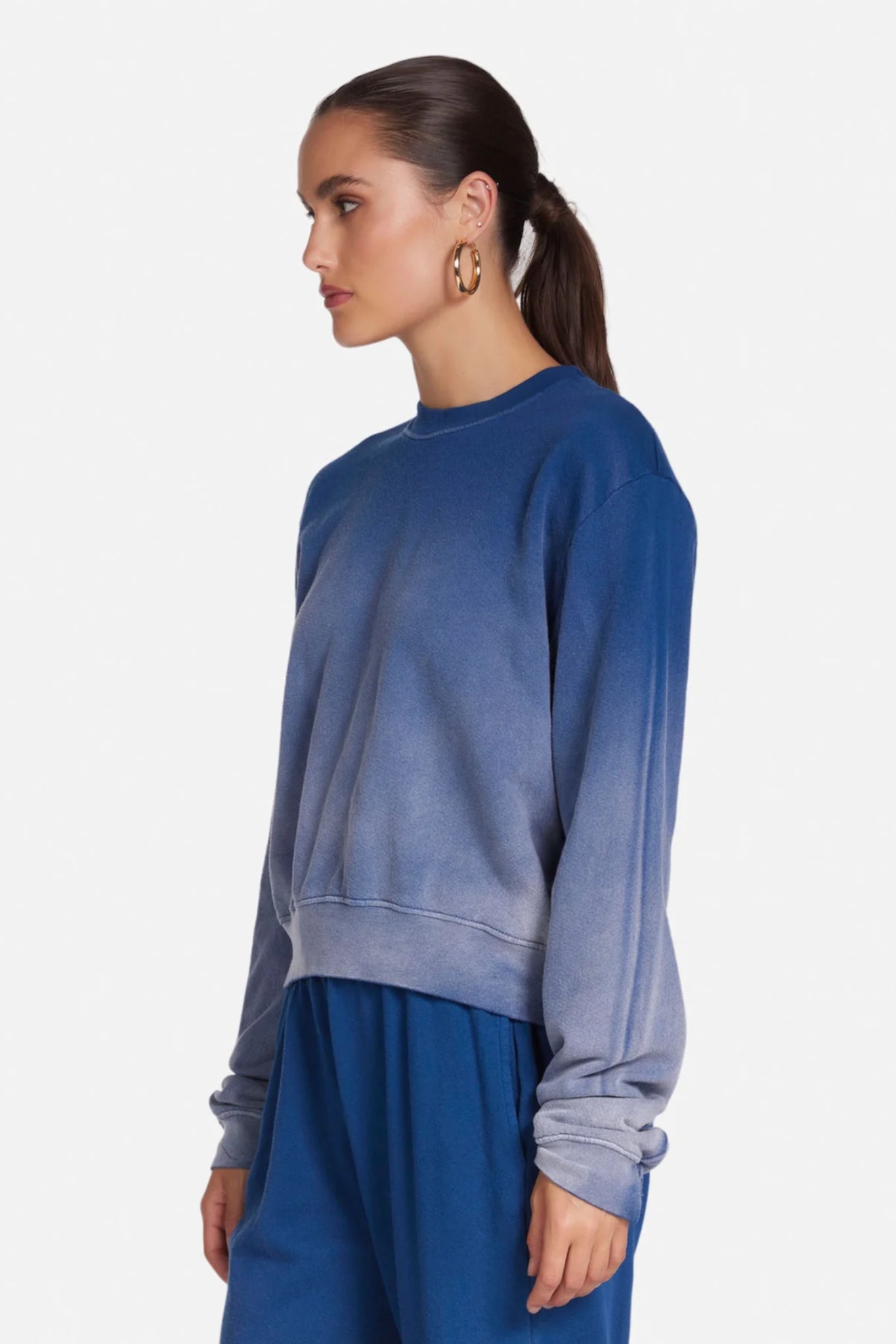 Frost Ombre Crewneck