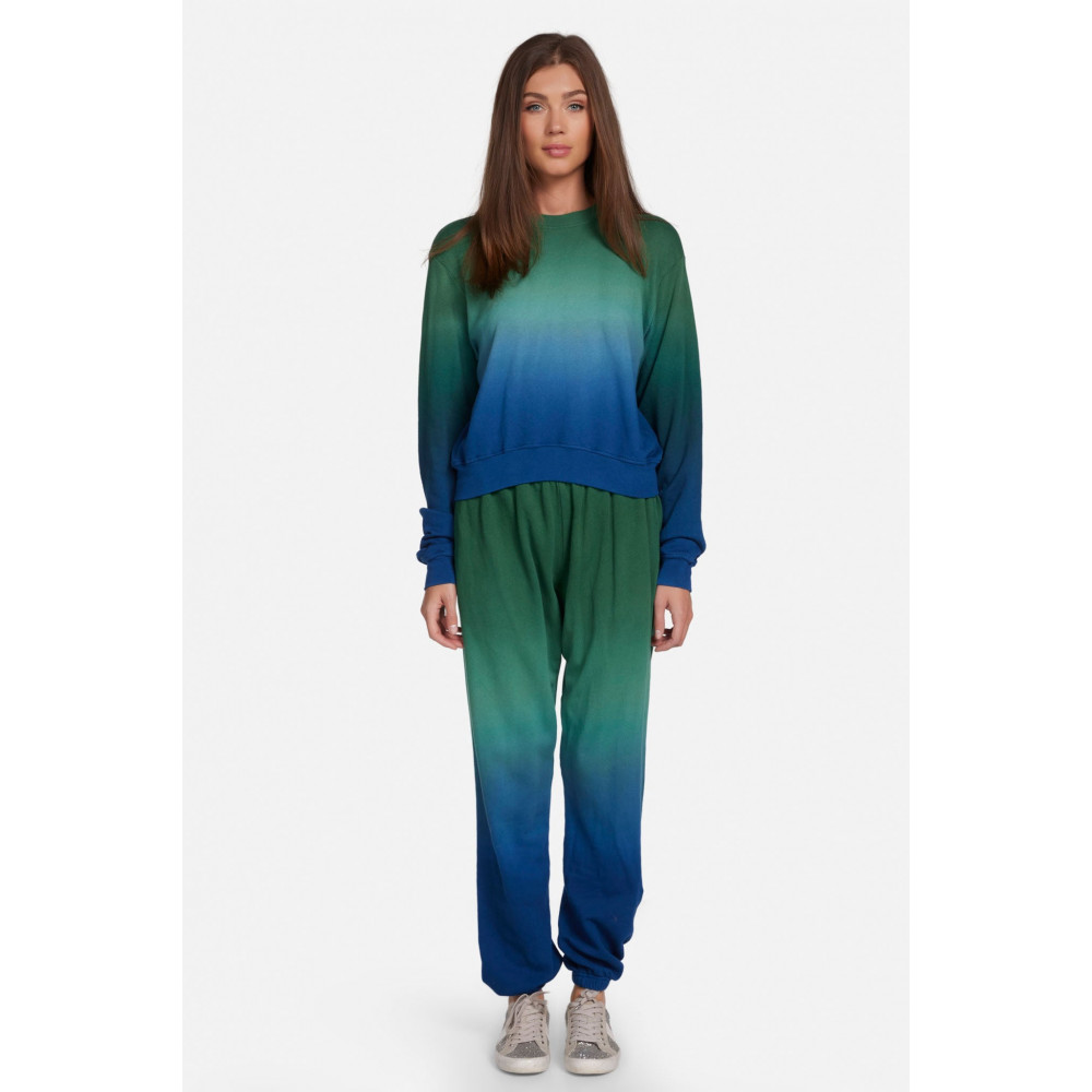 Valhalla Crop Ombre Sweatshirt
