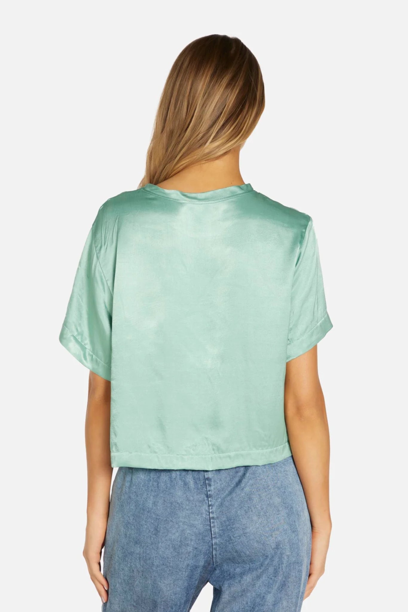 Fascino Short Sleeve Boxy Top