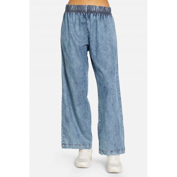 Glimmer Wide Leg Denim Pant