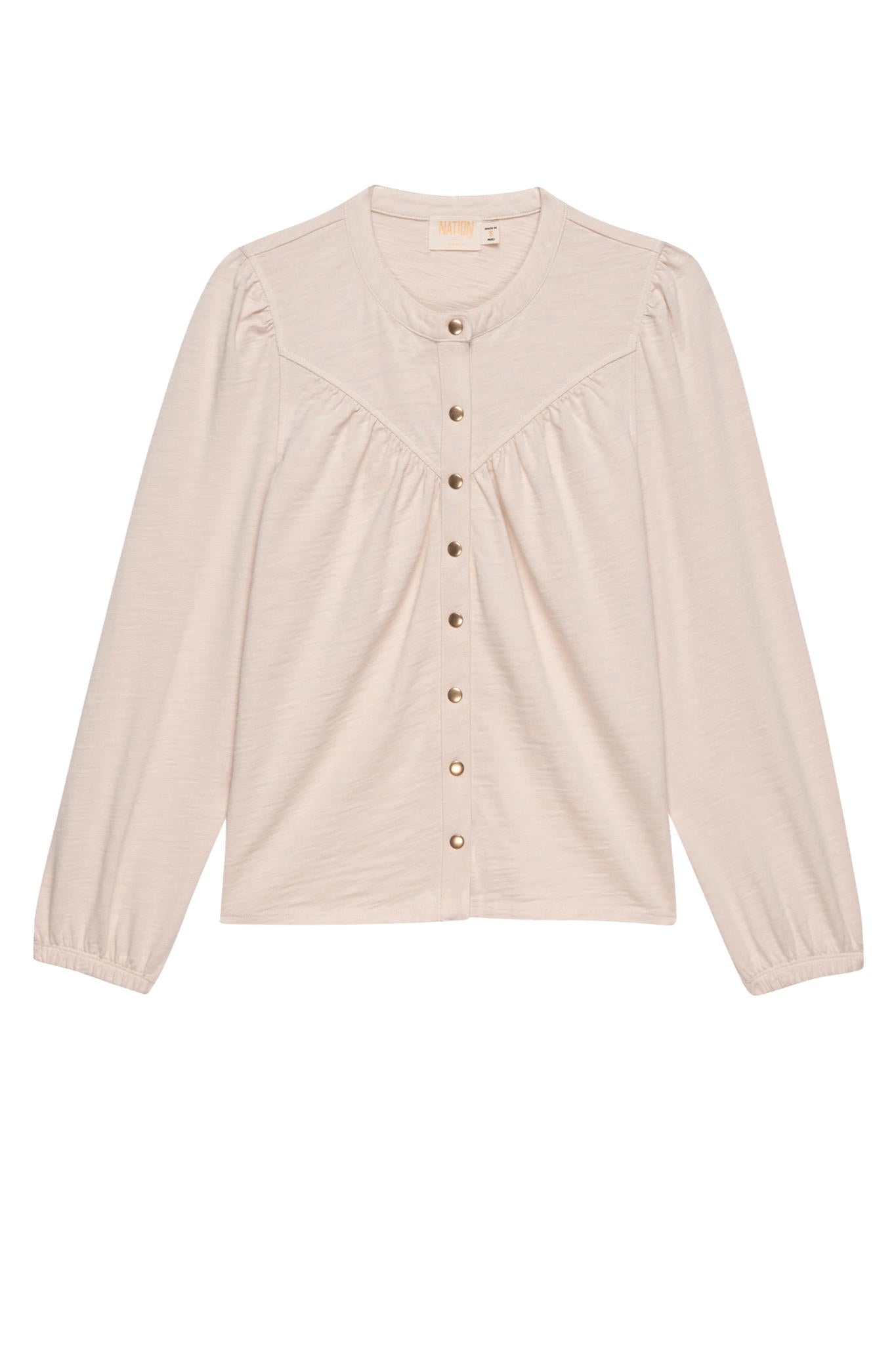 Zaffiro Destino Yoke Snap Top