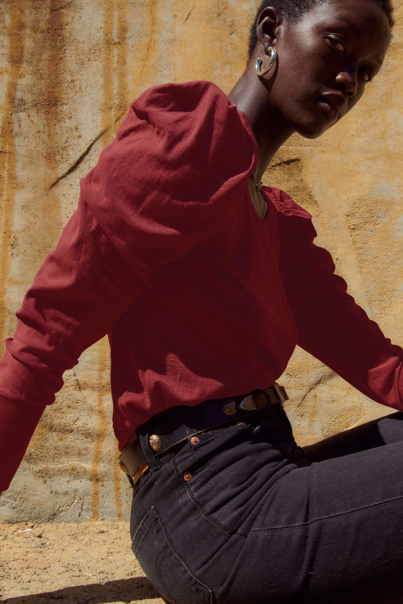 Soft Puff Sleeve Top