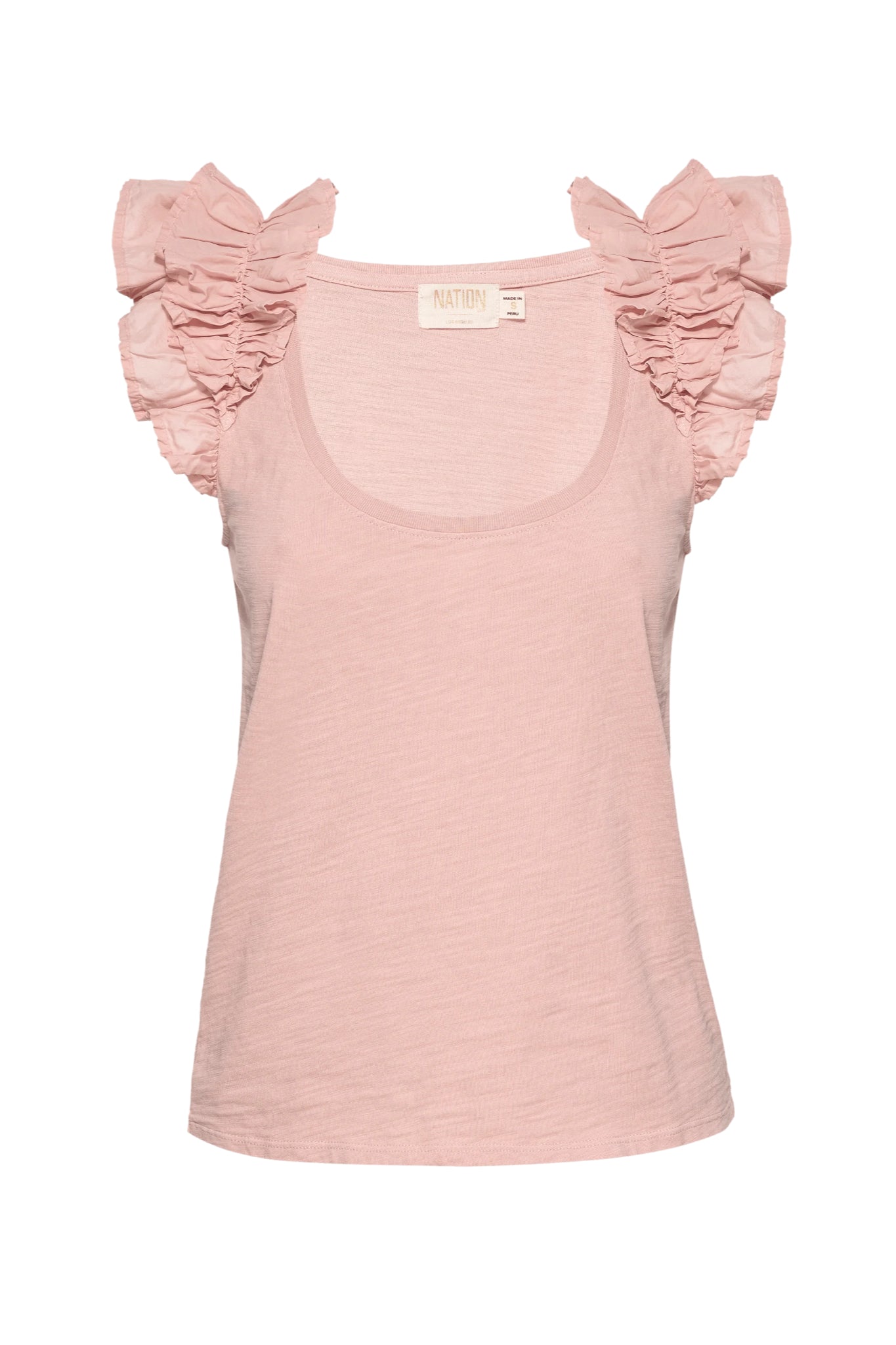 Esprit Ruffled Tank
