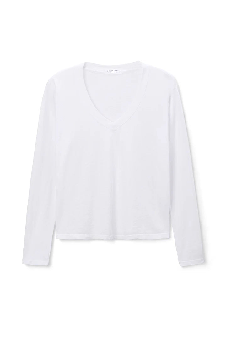 Theory Long Sleeve V-Neck Tee