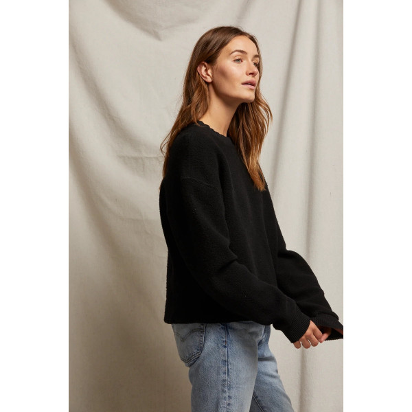 Delicata Reverse Fleece Pullover