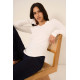 Mussola Comeback Notch Neck Long Sleeve