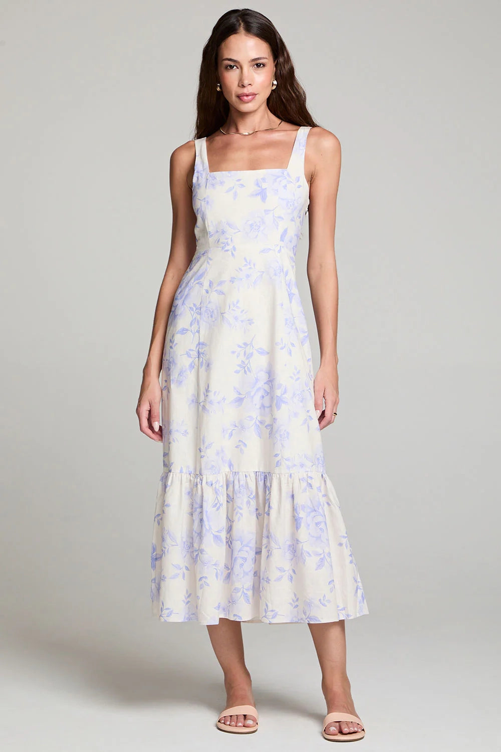 Cruise Midi Floral Dress