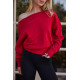 Arc Luxe Off The Shoulder Sweatshirt