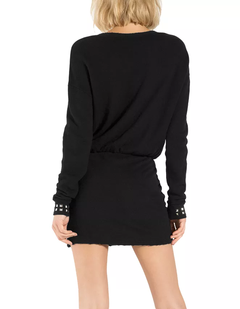 West Paradox Studded Ruched Dress
