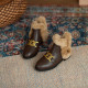 Cristallo Furry Shoes