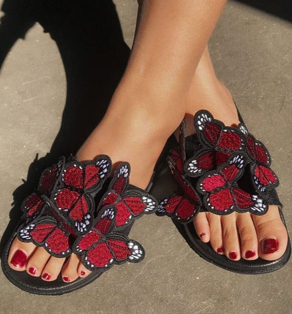 Iris Allure Butterflies Slippers