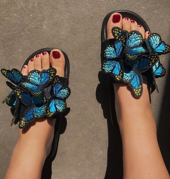 Iris Allure Butterflies Slippers