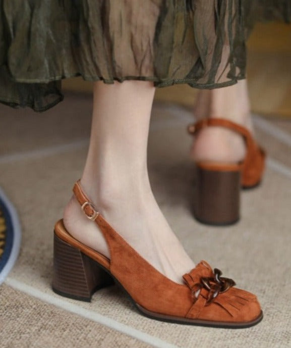 Brisa Suede Heels
